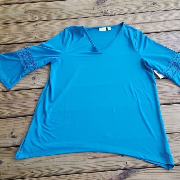 Kim Rogers women's tunic top XL petite - Picture 1 of 9